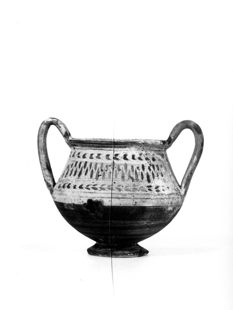 kantharos - fabbrica peucezia (sec. V a.C)