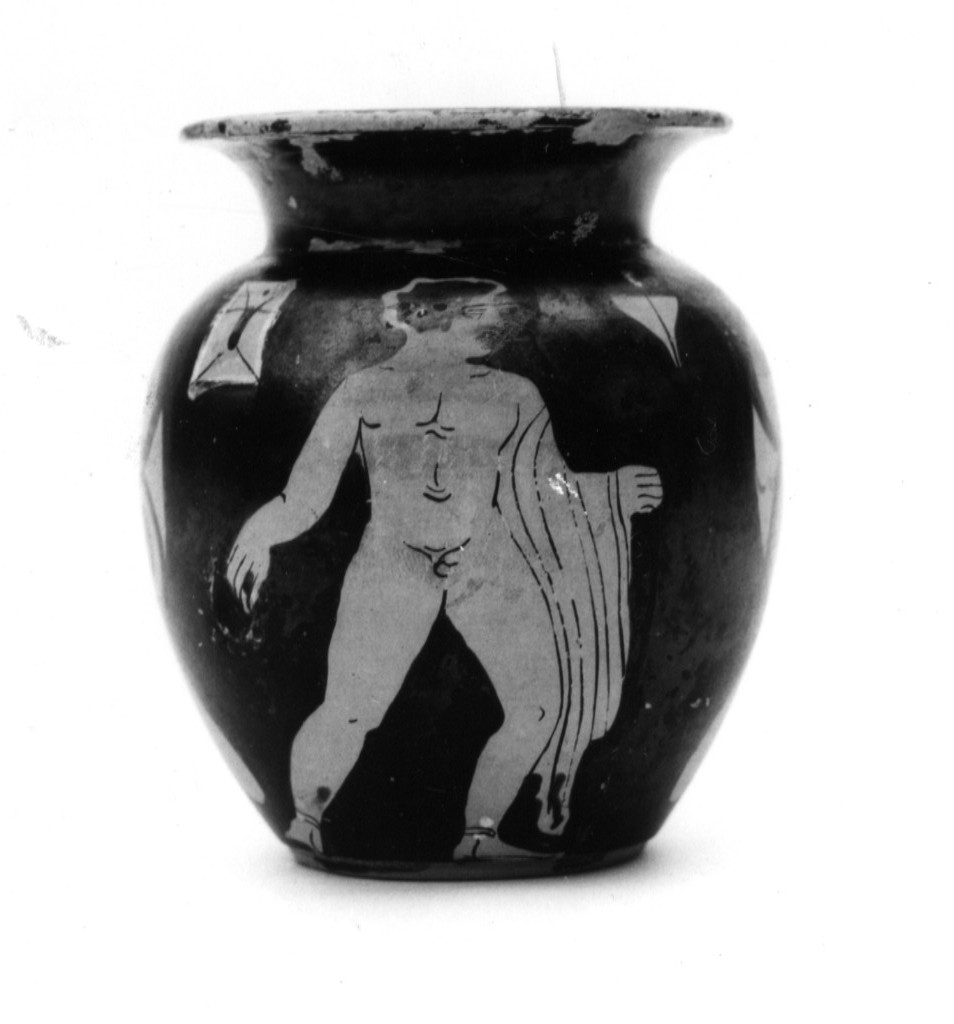 olpe miniaturistica - Tardo Apulo (seconda metà sec. IV a.C)