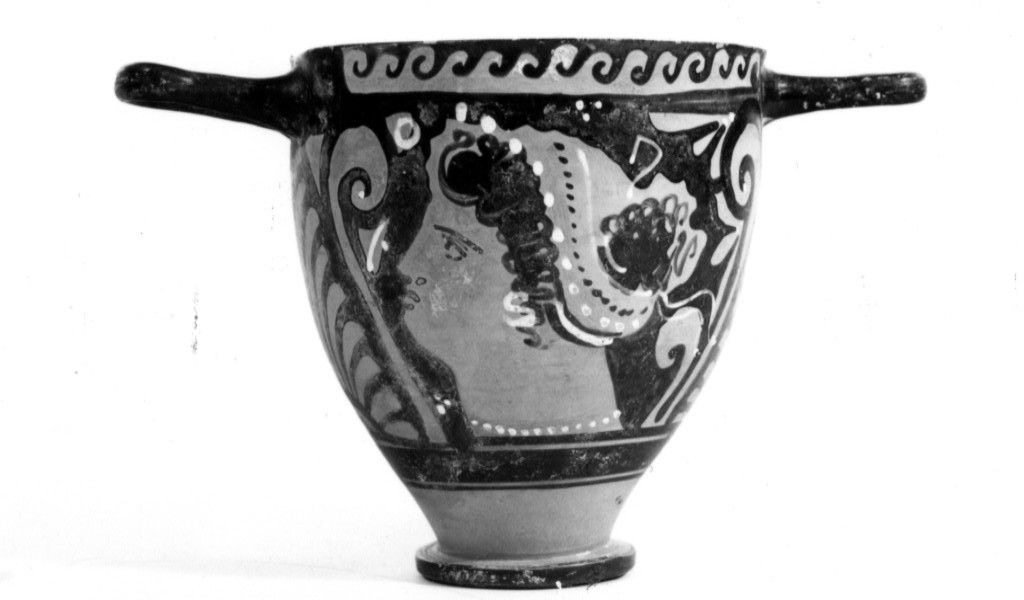 skyphos - Tardo Apulo (sec. IV a.C)