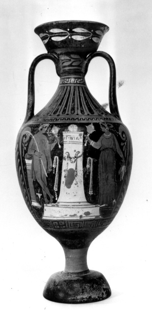 anfora - fabbrica apula (terzo quarto sec. IV a.C)