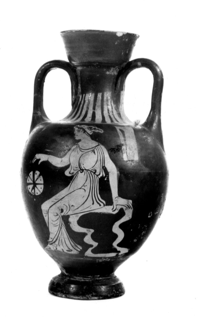 anfora, tipo panatenaico - Medio Apulo (metà sec. IV a.C)