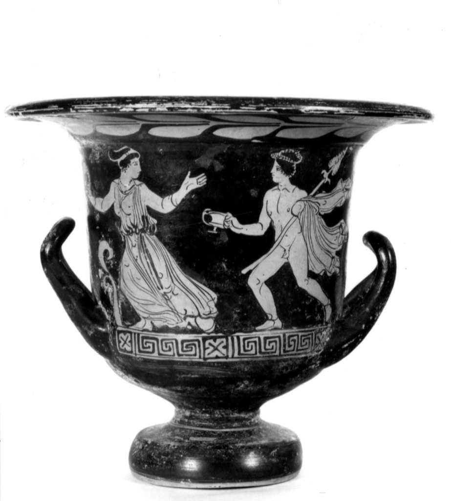 cratere a calice - Medio Apulo (metà sec. IV a.C)