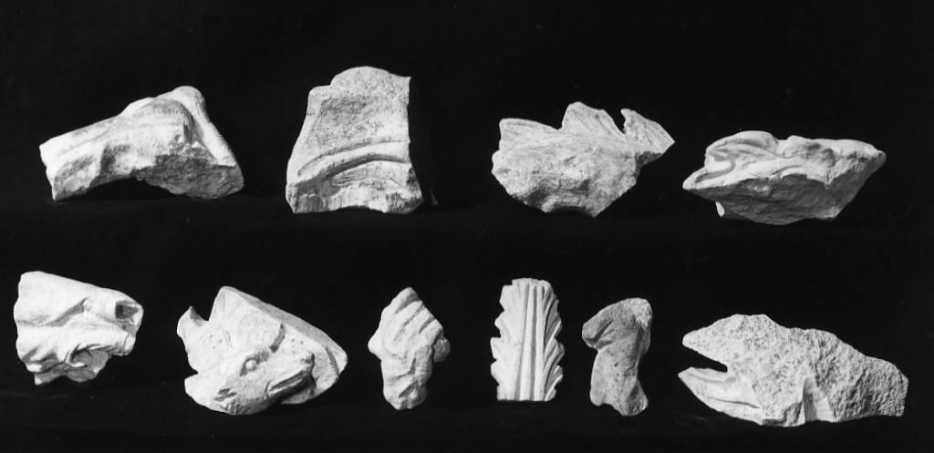 rilievo/ frammenti - fabbrica locale (sec. III a.C)