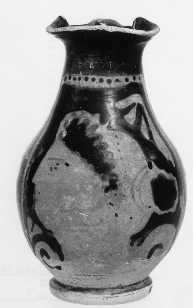 oinochoe - fabbrica locale (ultimo quarto sec. IV a.C)