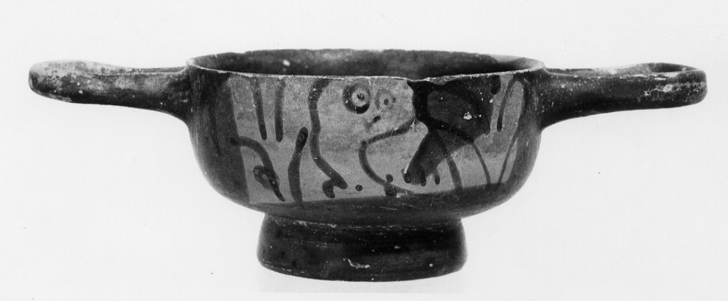 tazza - fabbrica locale (ultimo quarto sec. IV a.C)
