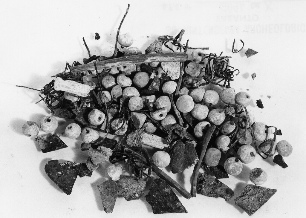 corona funeraria - fabbrica locale (inizio sec. III a.C)