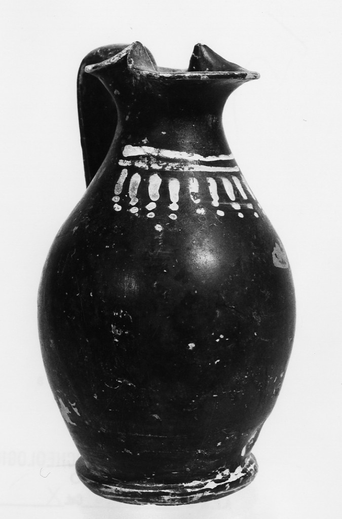 oinochoe a bocca trilobata - fabbrica locale (inizio sec. III a.C)