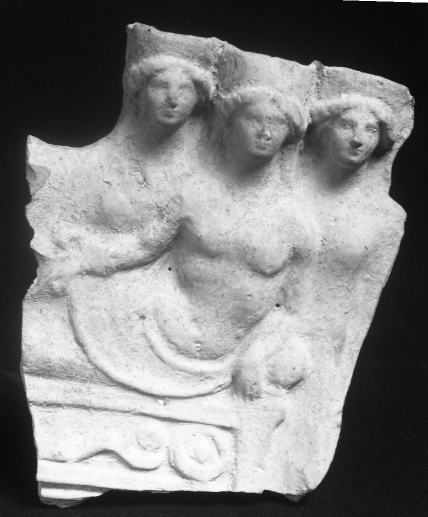 terracotta figurata - officina tarantina (sec. IV a.C)