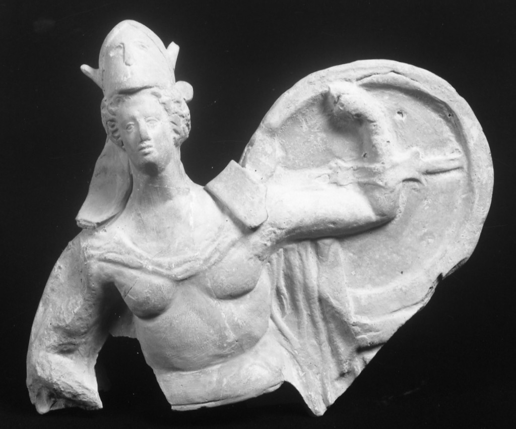 statuetta maschile - officina tarantina (sec. IV a.C)