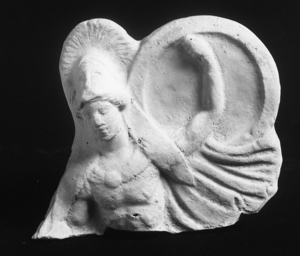 statuetta maschile - officina tarantina (sec.IV a.C)