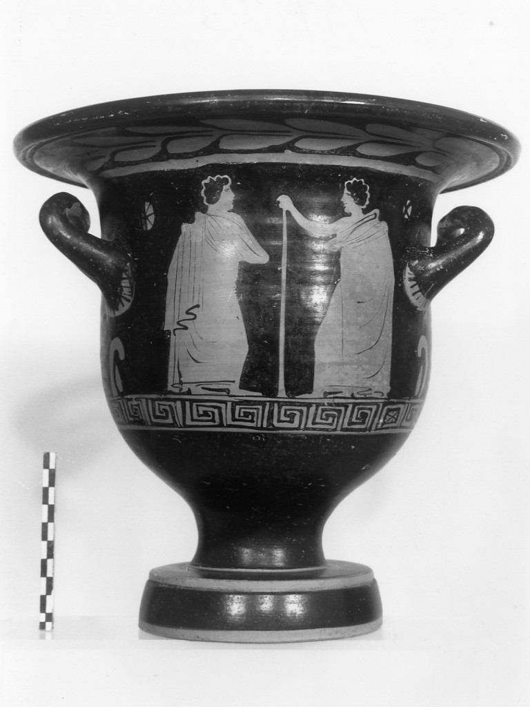 cratere a campana - Pittore di Varrese (metà sec. IV a.C)