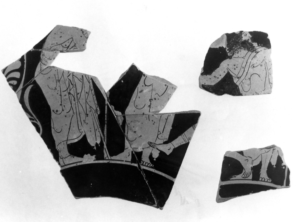 kylix - produzione coloniale (fine sec. V a.C)