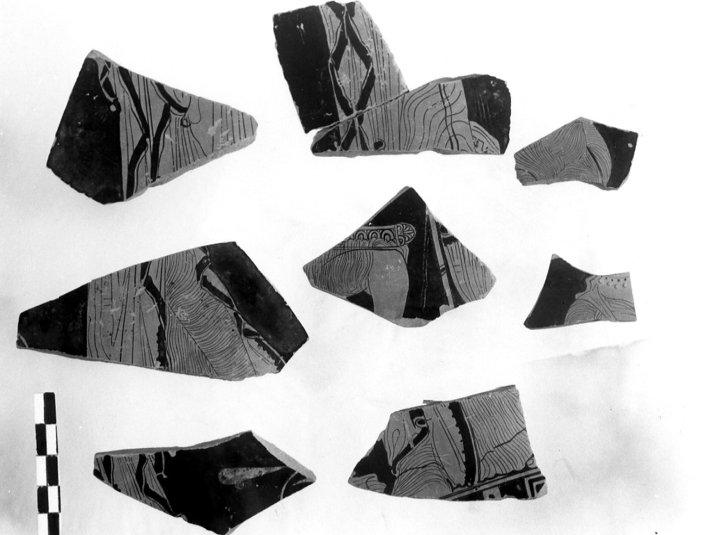 cratere - produzione lucana (prima metà sec. IV a.C)