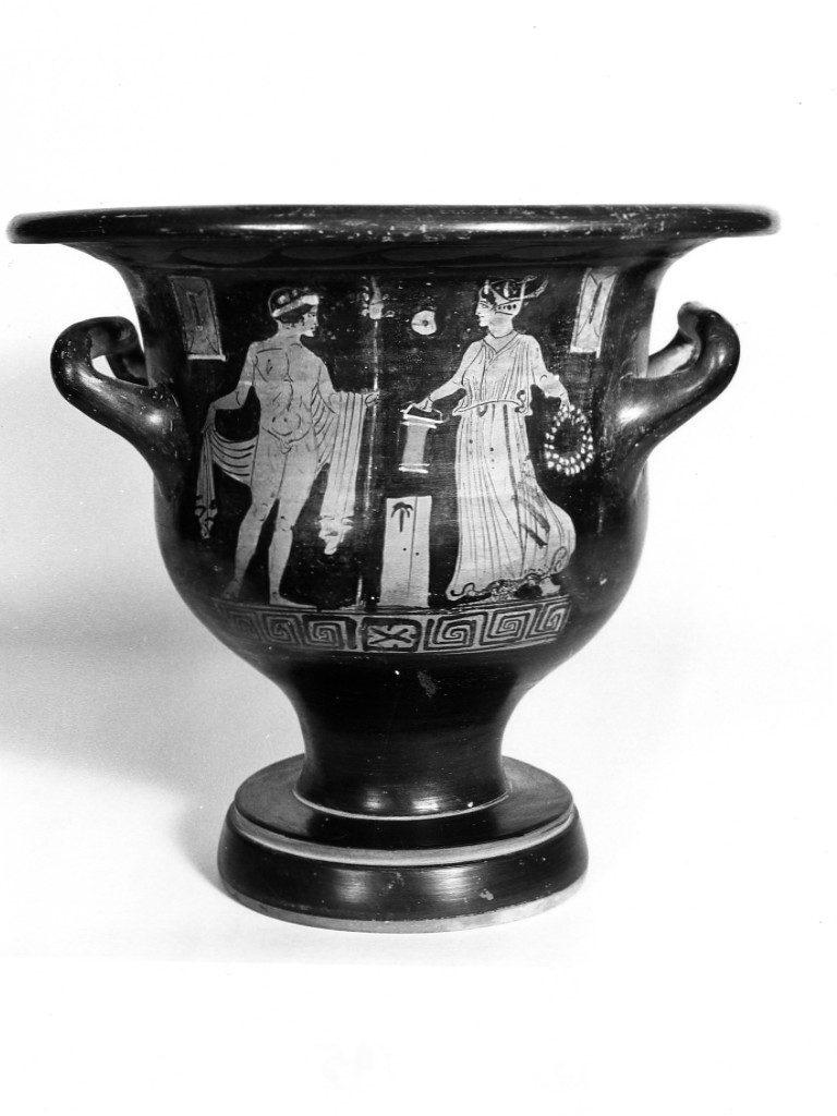 cratere - produzione apula (?) (sec. IV a.C)