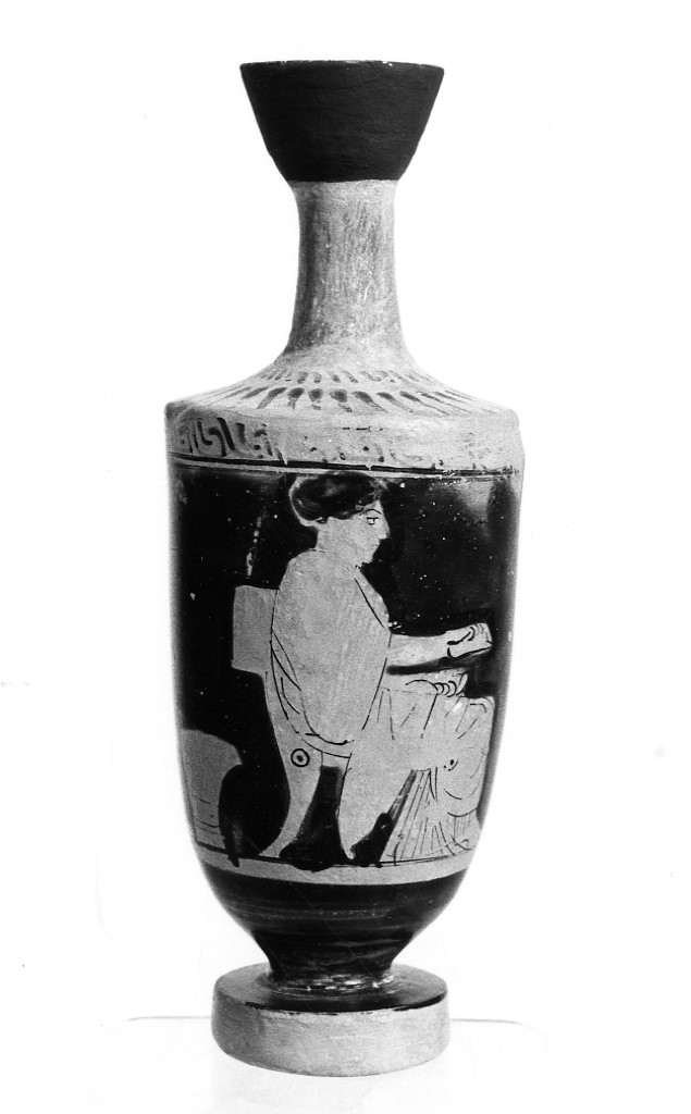 lekythos - produzione locale (fine/ inizio secc. IV/ III a.C)
