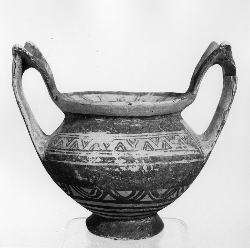 kantharos - produzione locale (metà sec. VI a.C)