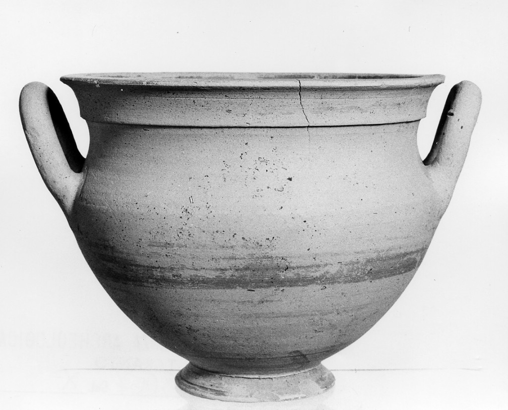 cratere - produzione locale (sec. IV a.C)