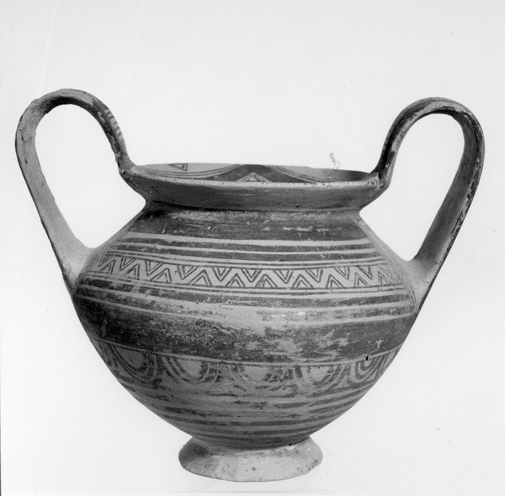 kantharos - produzione locale (metà sec. VI a.C)