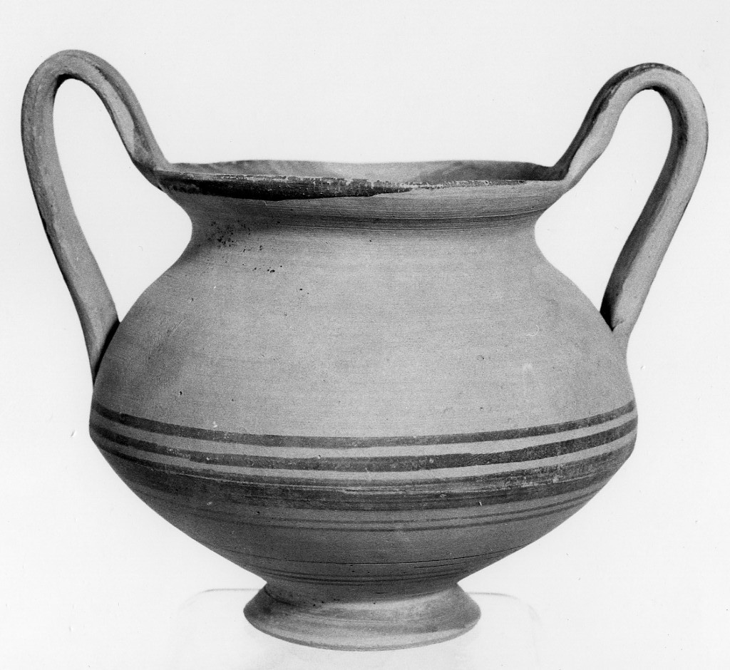 kantharos - produzione locale (secc. VI/ V a.C)