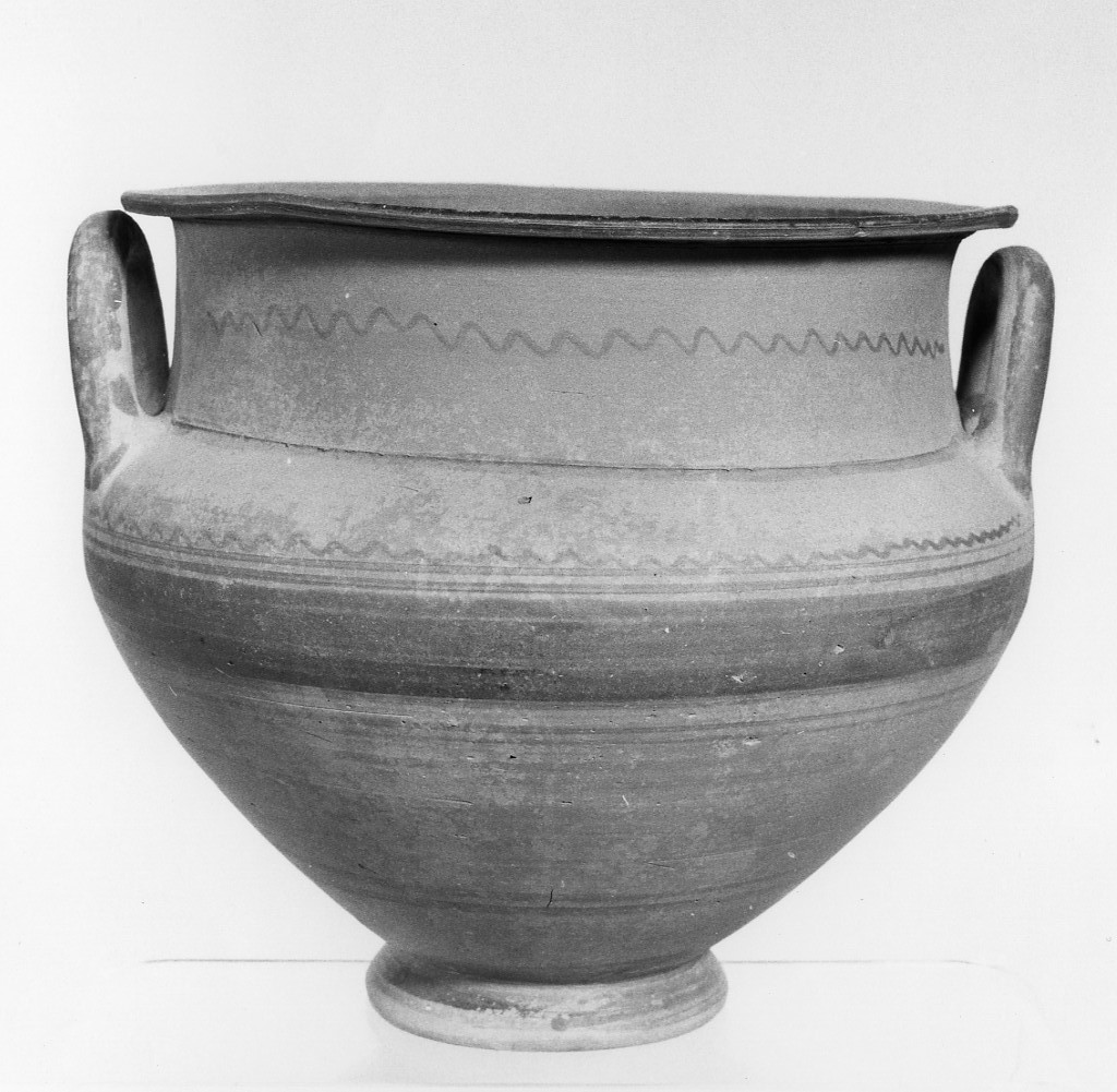 cratere - produzione locale (inizio sec. IV a.C)