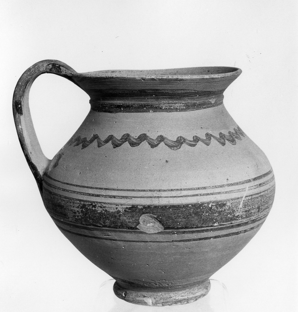 boccale - produzione locale (inizio sec. V a.C)