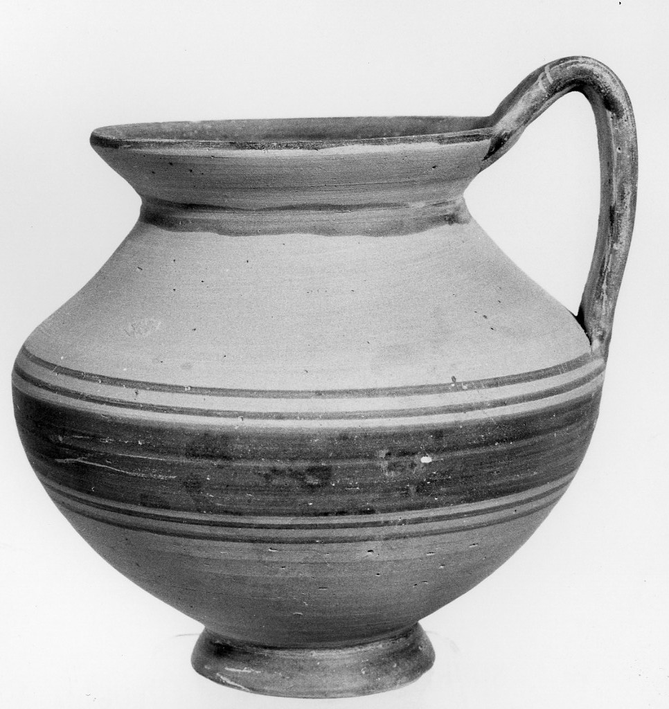 boccale - produzione locale (inizio sec. V a.C)