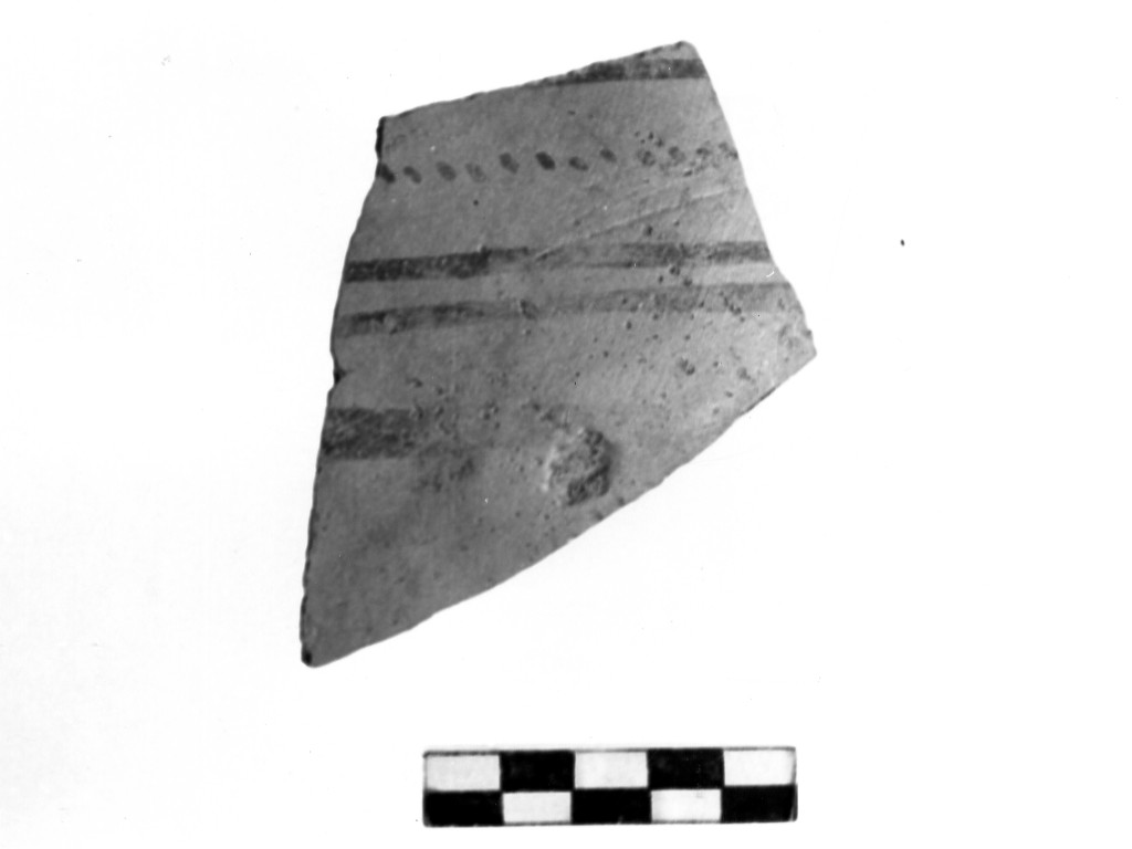 vaso/ frammento - Cultura Protodaunia (Prima età del ferro)