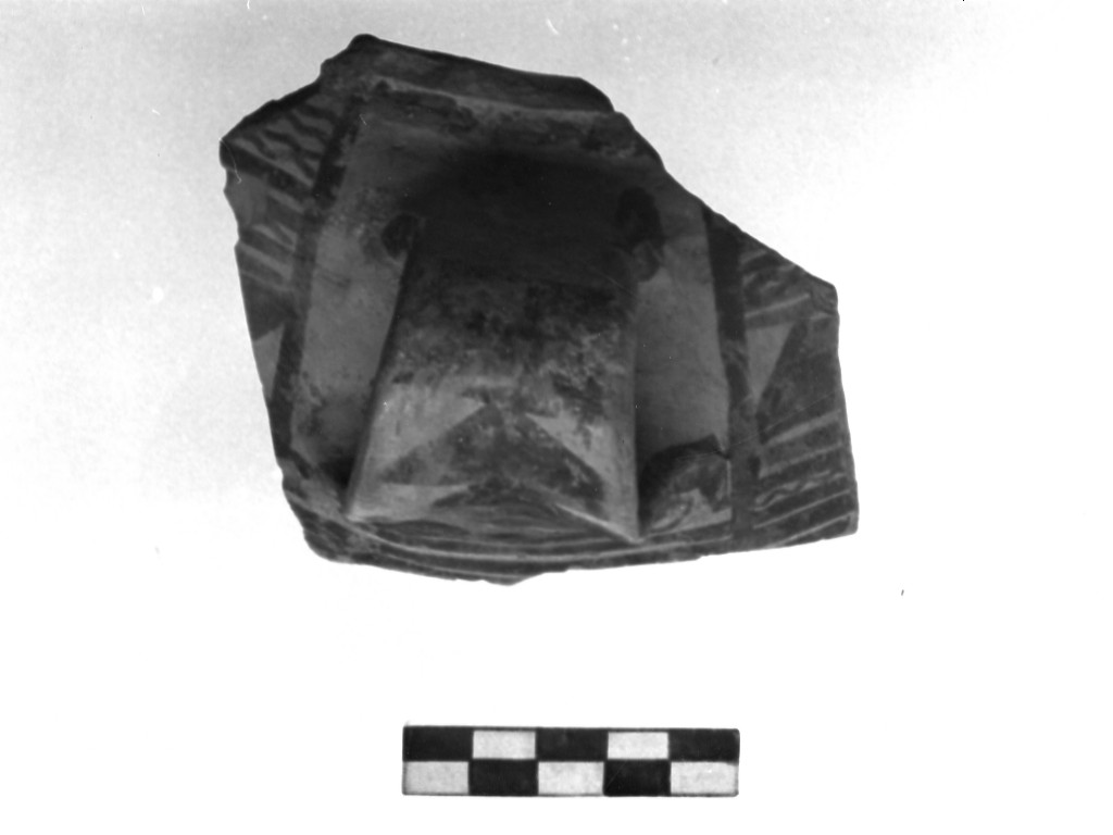 olla/ frammento - Cultura Protodaunia (Prima età del ferro)