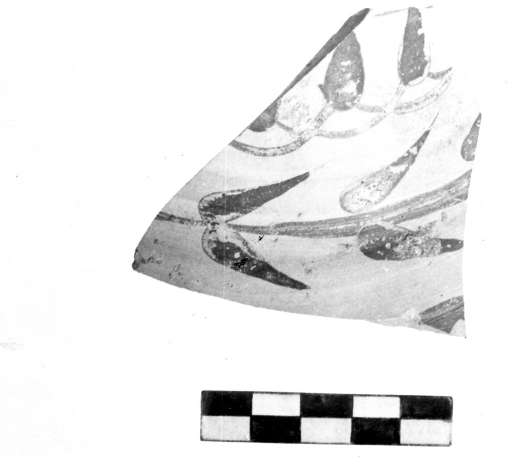 vaso/ frammento - Cultura Daunia, fase terza (sec. IV a.C)