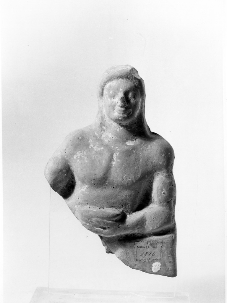 rilievo/ frammento - fabbrica italiota (sec. V a.C)