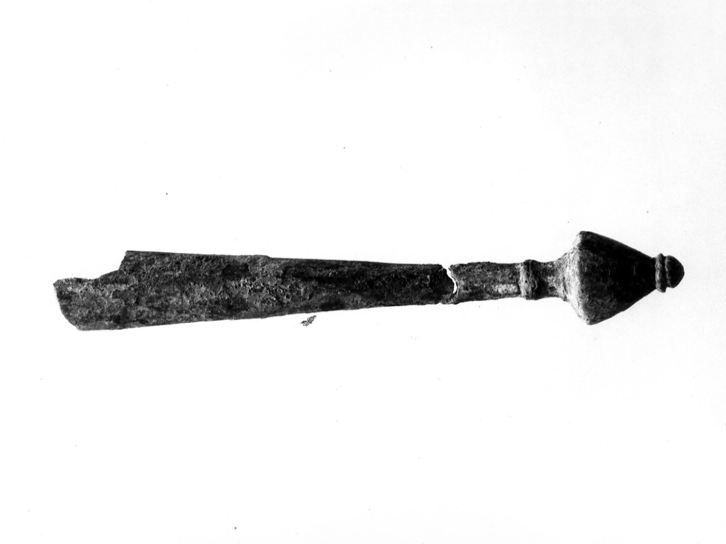 fibula/ frammento - fabbrica apula (fine/ inizio secc. VI-V a.C)