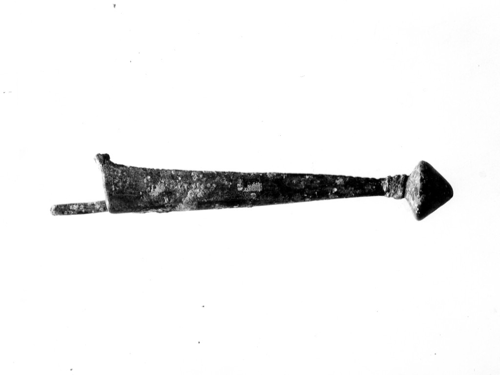 fibula/ frammento - fabbrica apula (fine/ inizio secc. VI-V a.C)