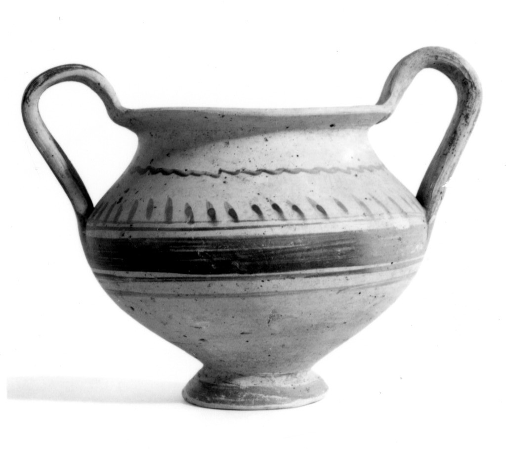 kantharos, De Juliis, classe C - fabbrica indigena (primo quarto sec. V a.C)