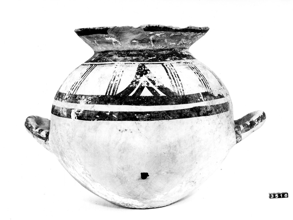 olla - Subgeometrico daunio II (seconda metà secc. VI-V a.C)
