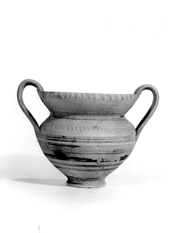 craterisco - Subgeometrico Daunio III (sec. IV a.C)