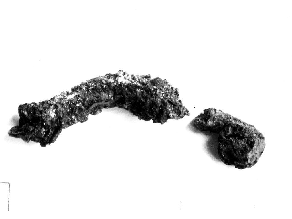 fibula ad arco semplice - produzione indigena (prima metà sec. V a.C)