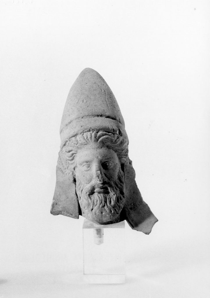 rilievo/ frammento - fabbrica italiota (sec. IV a.C)