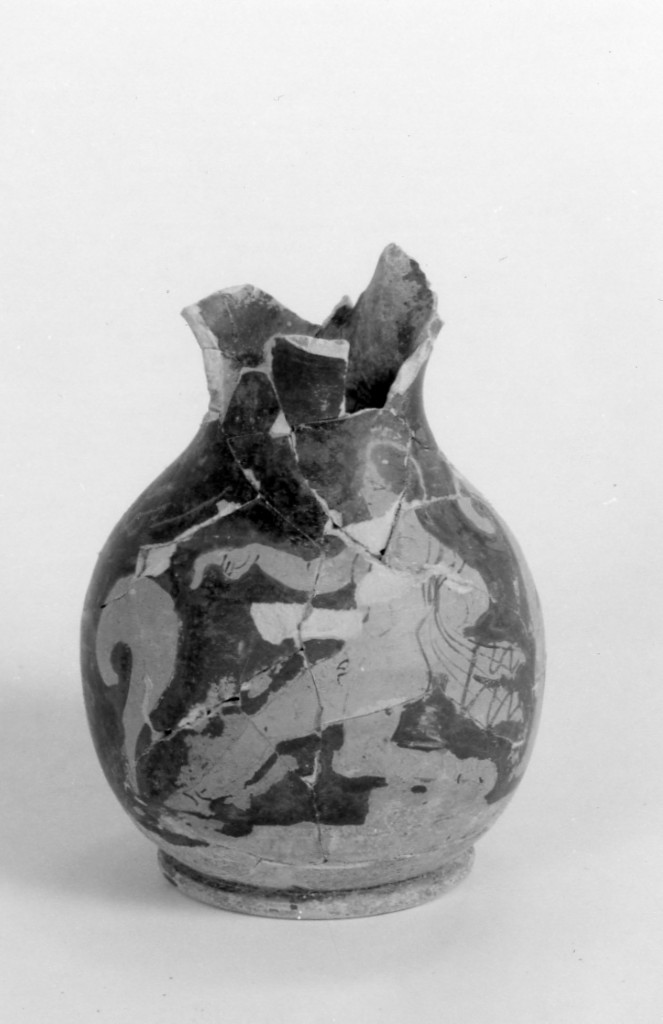 oinochoe - fabbrica apula (primo quarto sec. IV a.C)