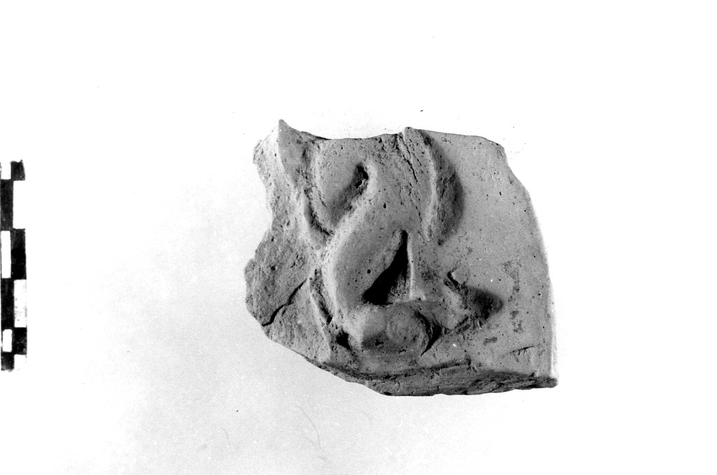 antefissa/ frammento - fabbrica coloniale (fine/ inizio secc. VI - V a.C)