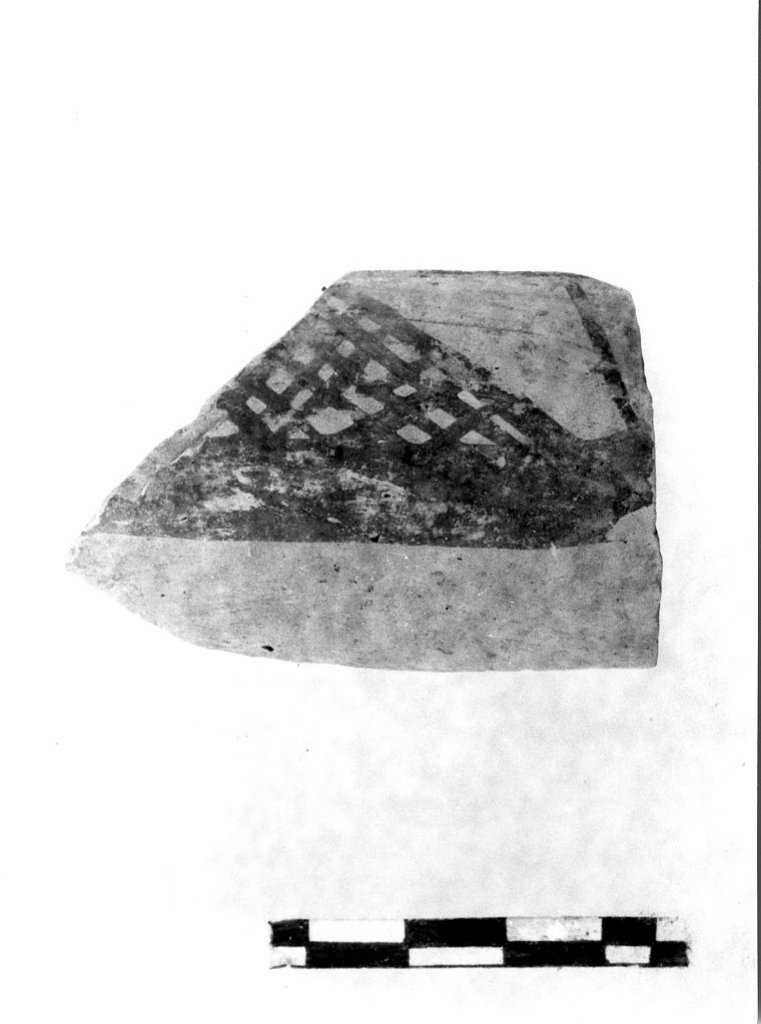 ciotola/ frammento - fabbrica iapigia (fine/ fine secc. IX - VIII a.C)