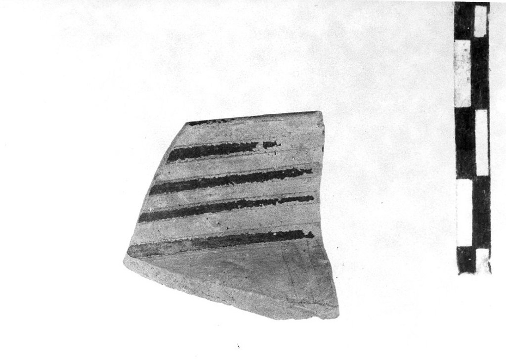 cratere/ frammento - fabbrica corinzia (prima metà sec. VII a. C)