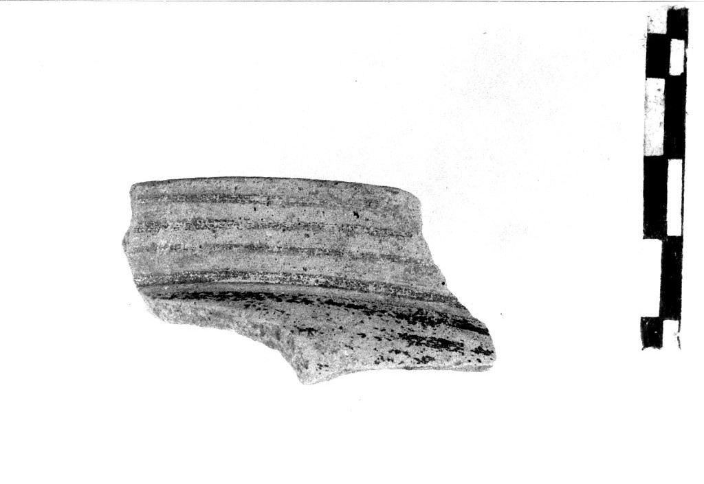 kotyle/ frammento - fabbrica coloniale (prima metà sec. VII a.C)