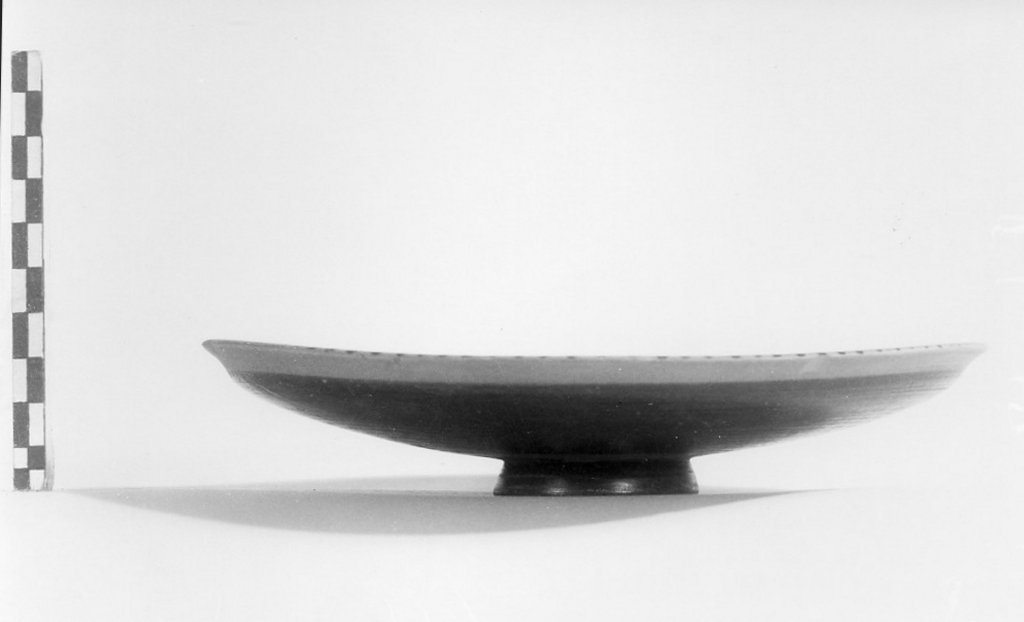 piatto - produzione apula; gruppo T.P.S. (Trendall 1982) (sec. IV a.C)