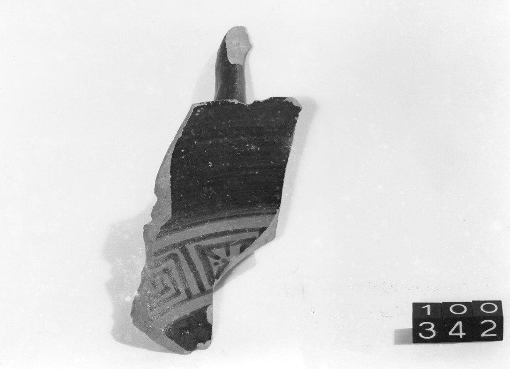 kylix/ frammento - produzione coloniale (fine sec. V a.C)