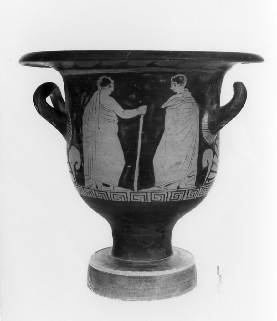 cratere a campana - produzione coloniale; the Group of Vatican 14 (sec. IV a.C)