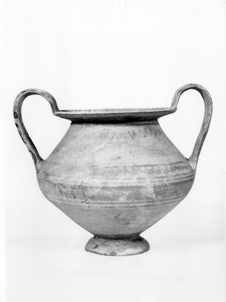 kantharos - fabbrica peucezia (sec. V a.C)