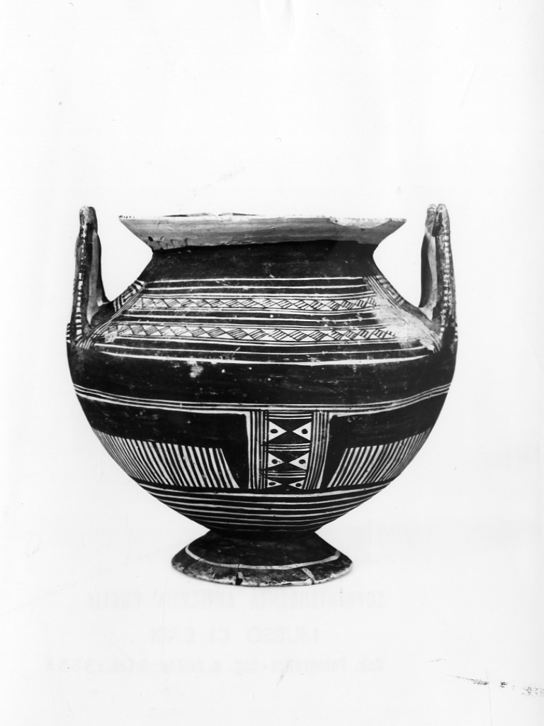 olla - fabbrica peucezia (sec. VI a.C)