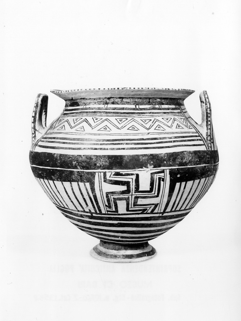 olla - fabbrica peucezia (sec. VI a.C)