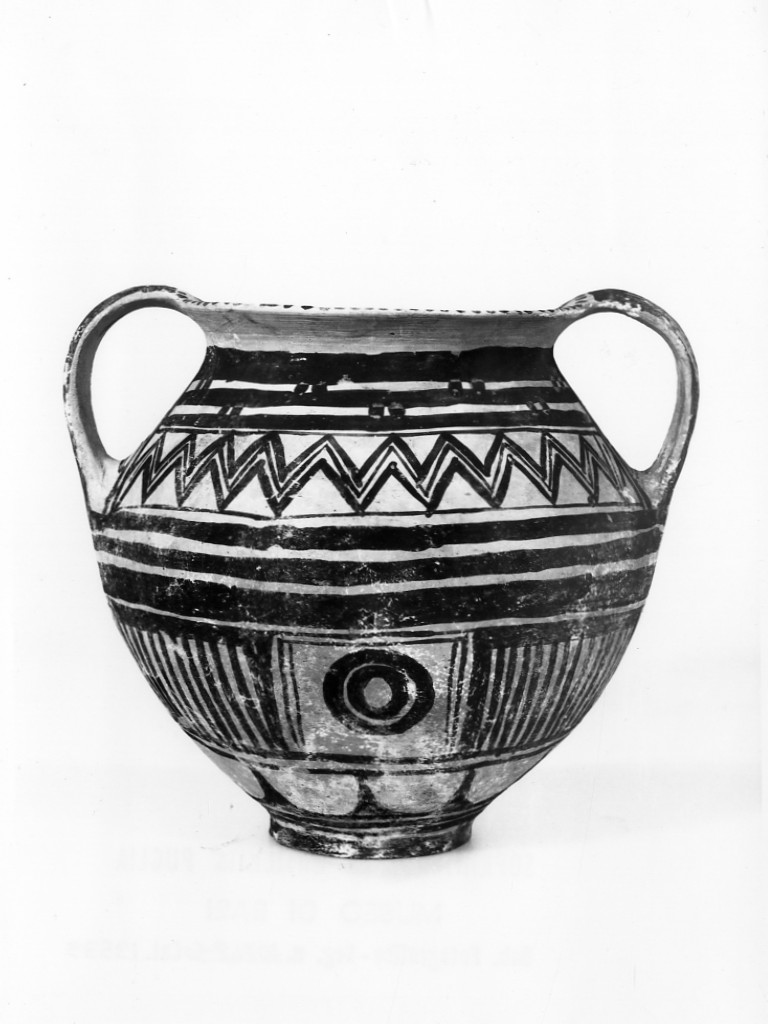 olla - fabbrica peucezia (sec. VI a.C)