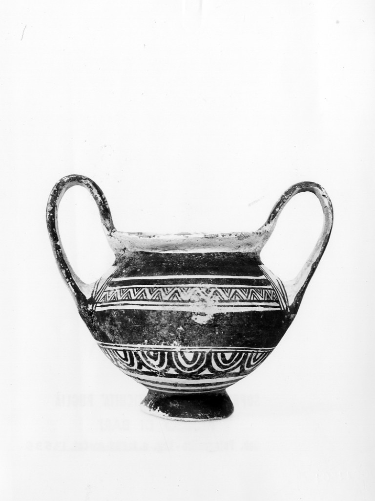 kantharos - fabbrica peucezia (sec. VI a.C)